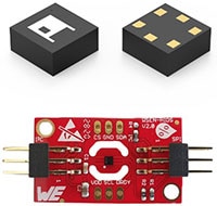 Würth Elektronik's WSEN-HIDS Humidity Sensor with integrated Temperature Sensor Image of Wurth Elektronik's WSEN-HIDS Humidity Sensor with integrated Temperature Sensor