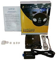 Zilog's Development Kit for Z8F3224 Microprocessor ZMOTION PIR Detection Image of Zilog's Development Kit for Z8F3224 Microprocessor ZMOTION PIR Detection