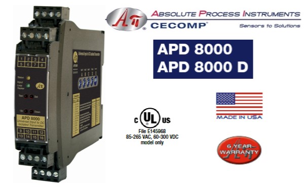 Absolute Process Instruments APD 8000 Image of Absolute Process Instruments APD 8000