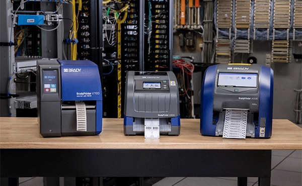 Brady Benchtop Printers Image of Brady Benchtop Printers