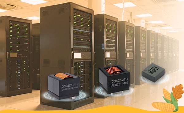 Image of CODACA's Low Loss, High Current Power Inductors Enhance Efficiency in Datacenter