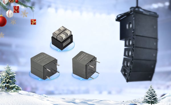 Image of CODACA's Power Inductors Achieve Low Distortion for Dightal Amplifier