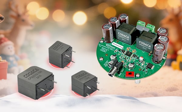 Image of CODACA's Power Inductors Achieve Low Distortion for Dightal Amplifier