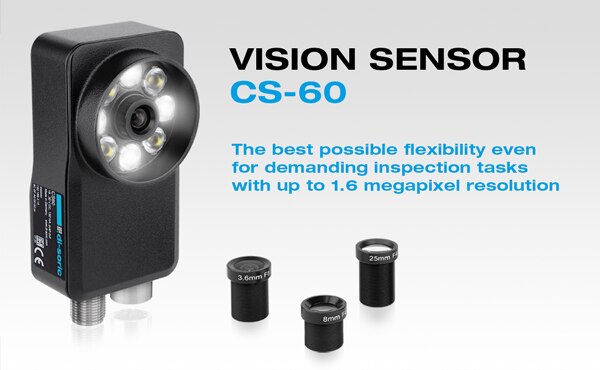 di-soric's VISION SENSOR CS-60 Image of di-soric's VISION SENSOR CS-60