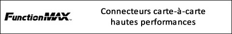 FunctionMAX - Connecteurs carte-à-carte hautes performances Image de FunctionMAX de Hirose