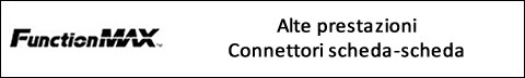 FunctionMAX - Alte prestazioni Connettori scheda-scheda Image of Hirose's FunctionMAX