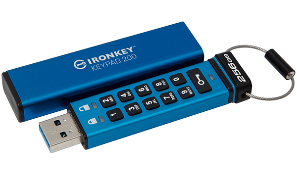 Kingston IronKey Keypad 200 Series Image of Kingston IronKey Keypad 200 Series