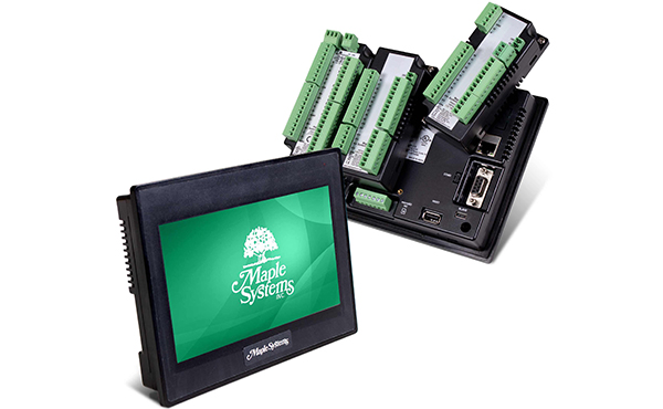 Maple Systems' HMI+PLC Series Image of Maple Systems' HMI+PLC Series