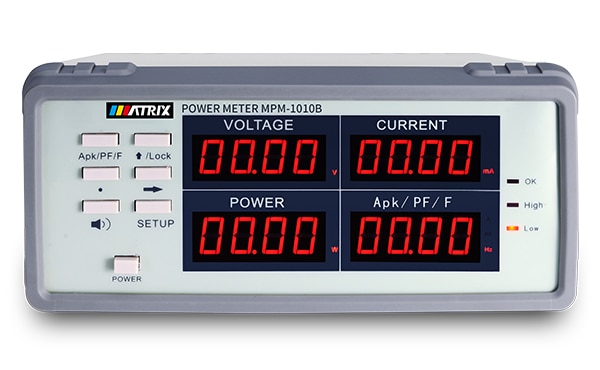 Matrix Technology's MPM-1010B Power Meter with RS-232 Image of Matrix Technology's MPM-1010B Power Meter with RS-232