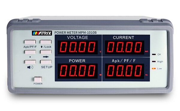 Matrix Technology's MPM-1010B Power Meter with RS-232 Image of Matrix Technology's MPM-1010B Power Meter with RS-232