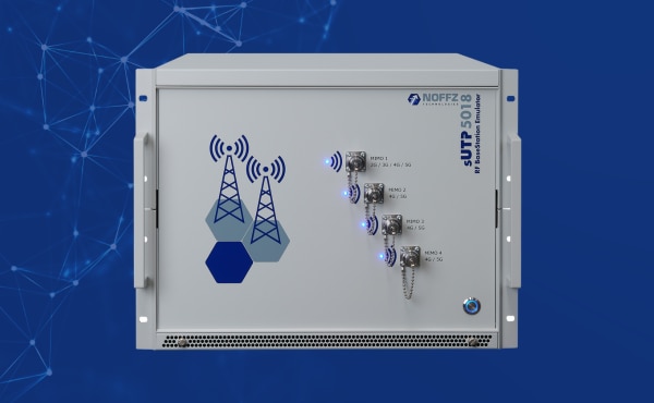 NOFFZ Base Station Emulator sUTP 5018 – Versatile private mobile network emulator from 2G to 5G