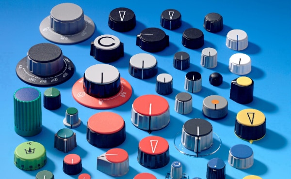 Power Dynamics' Collet Knobs and Accessories Image of Power Dynamics' Collet Knobs and Accessories