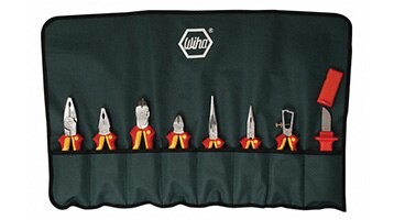 PLIER/CUTTER INSUL 8PC W/POUCH image of PLIER/CUTTER INSUL 8PC W/POUCH
