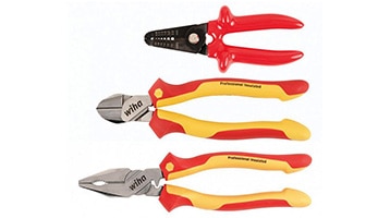 INSULATED PLIERS & CUTTERS 3 PC image of INSULATED PLIERS & CUTTERS 3 PC