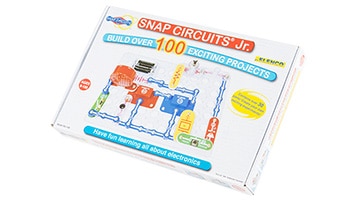 SNAP CIRCUITS JR 100 EXPERIMENTS image of SNAP CIRCUITS JR 100 EXPERIMENTS
