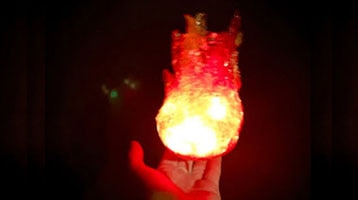 Cosplay Floating LED Fireball with Motion Sensing image of Cosplay Floating LED Fireball with Motion Sensing