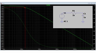 How to Simulate an RC Low-Pass Filter in LTspice and Analyze Frequency Response