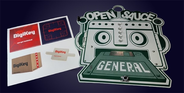 Assembling your 2025 Open Sauce Badge Assembling your 2025 Open Sauce Badge