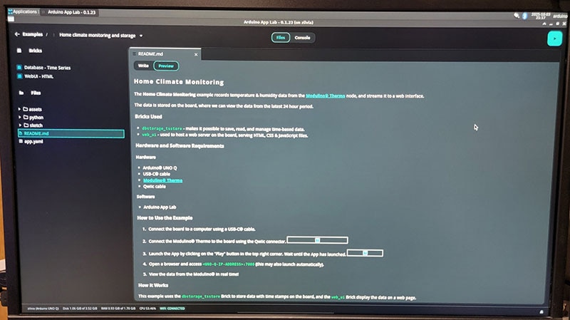 Getting Started with the Arduino UNO Q image of Getting Started with the Arduino UNO Q