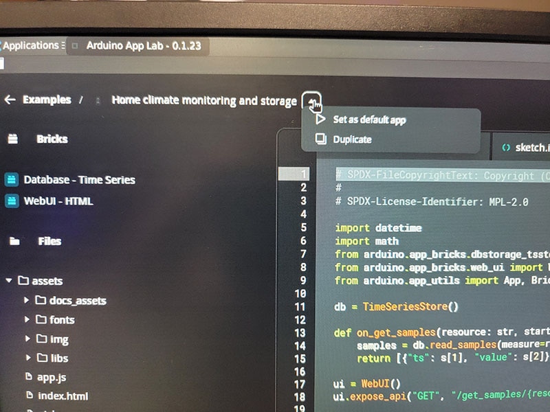 Getting Started with the Arduino UNO Q image of Getting Started with the Arduino UNO Q