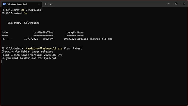 How to Reflash the Operating System to Your Arduino UNO Q Image of How to Reflash the Operating System to Your Arduino UNO Q