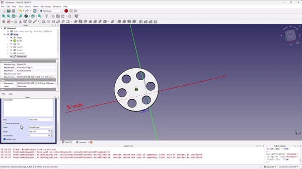 Intro to FreeCAD Part 5: Patterns and Boolean Operations Intro to FreeCAD Part 5: Patterns and Boolean Operations