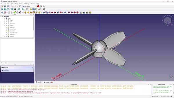 Intro to FreeCAD Part 7: Sweeps and Lofts with Guide Curves Intro to FreeCAD Part 7: Sweeps and Lofts with Guide Curves