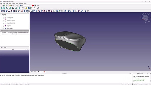 Intro to FreeCAD Part 8: Creating Curved Surfaces Intro to FreeCAD Part 8: Creating Curved Surfaces