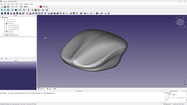 Intro to FreeCAD Part 8: Creating Curved Surfaces Intro to FreeCAD Part 8: Creating Curved Surfaces