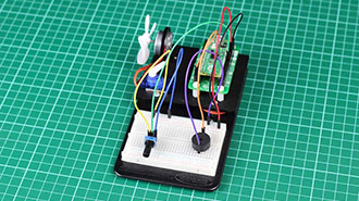 Image of Pico Inventor's Kit Experiment 6 - Setting the Tone with a Piezo Buzzer