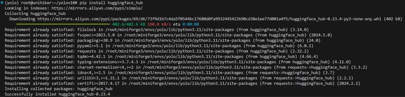 Install the Hugging Face Hub library image of Install the Hugging Face Hub library