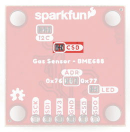 SparkFun Environmental Sensor Breakout - BME68x (Qwiic) Hookup Guide Image of SparkFun Environmental Sensor Breakout - BME68x (Qwiic) Hookup Guide