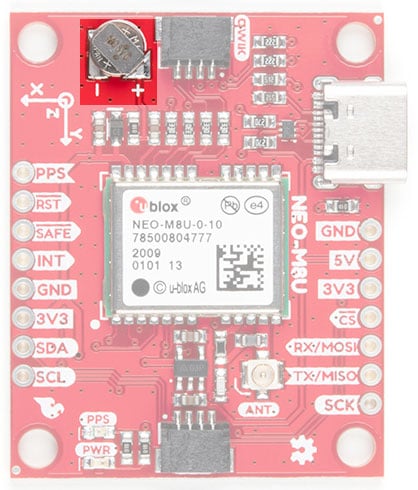 SparkFun GPS Dead Reckoning NEO-M8U Hookup Guide Image of SparkFun GPS Dead Reckoning NEO-M8U Hookup Guide