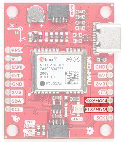 SparkFun GPS Dead Reckoning NEO-M8U Hookup Guide Image of SparkFun GPS Dead Reckoning NEO-M8U Hookup Guide