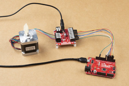 SparkFun ProDriver and Mini Stepper Motor Driver Hookup Guide Image of SparkFun ProDriver and Mini Stepper Motor Driver Hookup Guide