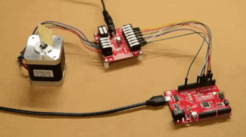 SparkFun ProDriver and Mini Stepper Motor Driver Hookup Guide Image of SparkFun ProDriver and Mini Stepper Motor Driver Hookup Guide