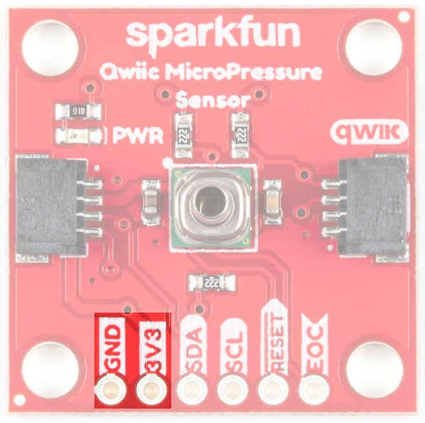 SparkFun Qwiic MicroPressure Hookup Guide Image of SparkFun Qwiic MicroPressure Hookup Guide