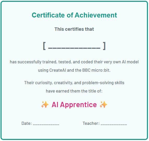 Exploring AI with MakeCode CreateAI and the BBC micro:bit Image of Exploring AI with MakeCode CreateAI and the BBC micro:bit