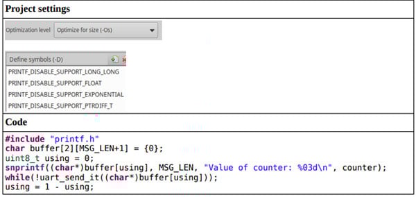 Smaller printf Debugging Image of Smaller printf Debugging