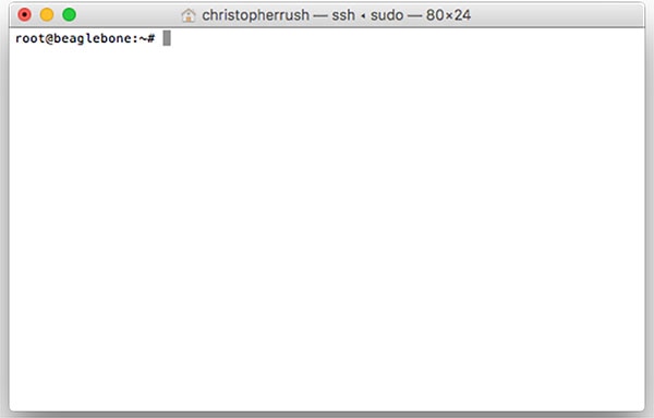 BeagleBone Command Line BeagleBone Command Line