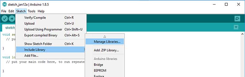 Manage Libraries Image of Manage Libraries