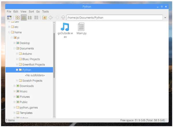 Running Program via Terminal Running Program via Terminal