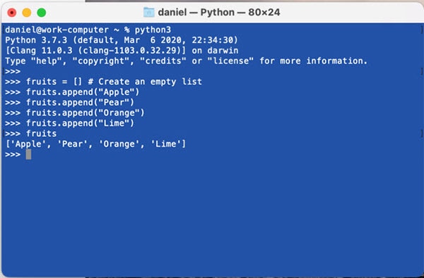 Intro to Python Programming (Part 3) - Python Lists Intro to Python Programming (Part 3) - Python Lists
