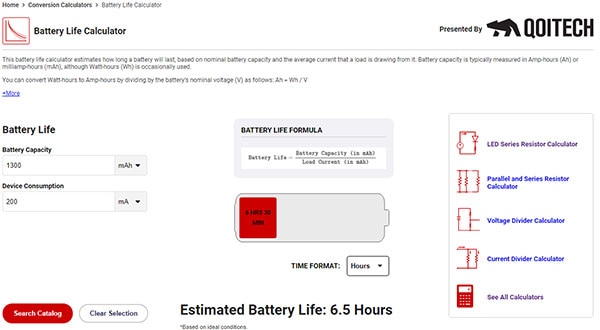 Two Digi-Key Calculators that Makers Need to Know About Two DigiKey Calculators that Makers Need to Know About