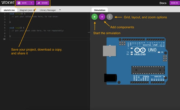 Getting Started with the Wokwi Arduino Simulator Getting Started with the Wokwi Arduino Simulator