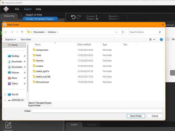 How To Deploy a Squareline Studio UI Design on an Arduino How To Deploy a Squareline Studio UI Design on an Arduino
