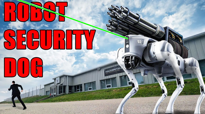 Robot Security Dog Image of Robot Security Dog