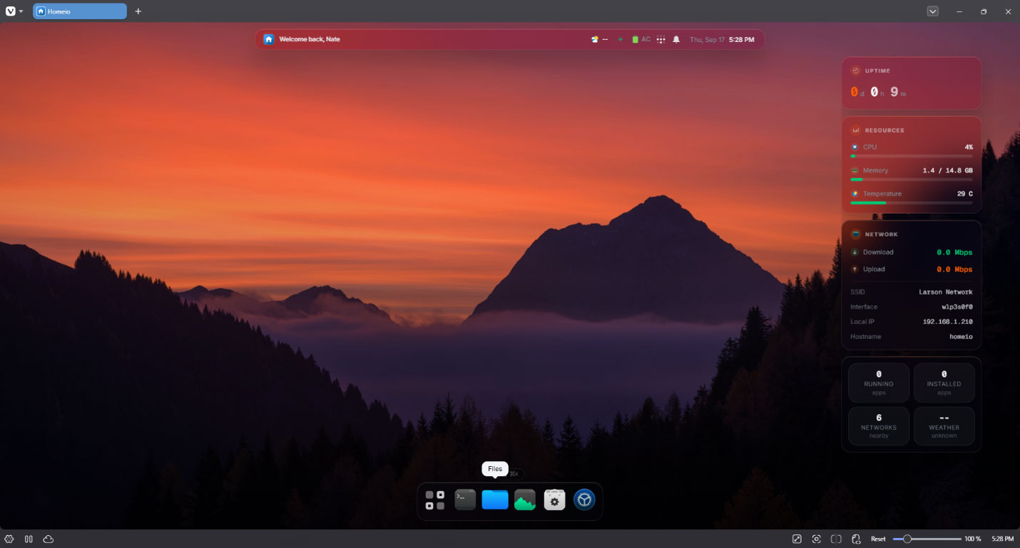 Homeio: A Friendly Starting Point for Your First Home Server Image of Homeio: A Friendly Starting Point for Your First Home Server