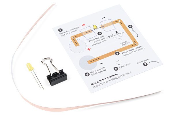SparkFun Paper Circuit Kits Image of SparkFun Paper Circuit Kits