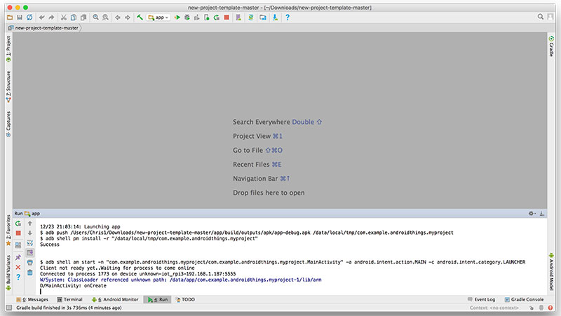 Project successfully run